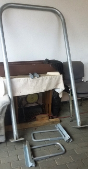 Torbogen 2", Metall, 1,90 x 1 m ohne Texasklappen, ohne Spaltenanker