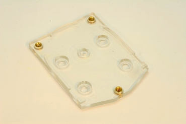 R?ckplatte Dosierpumpe M500