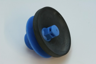 Spüljetter blau kpl. mit Gummi A2