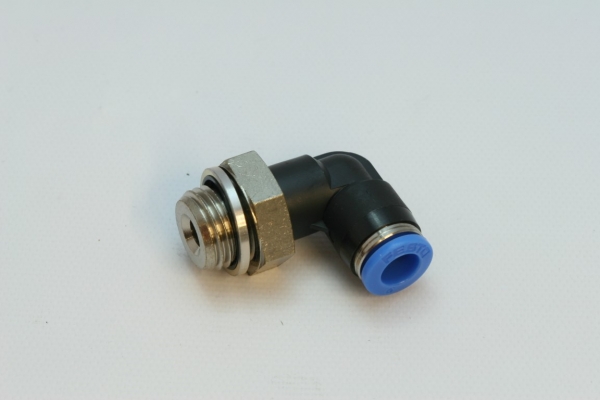 Druckluftkuppl. Rechtw 1/4X6 Sep.tor