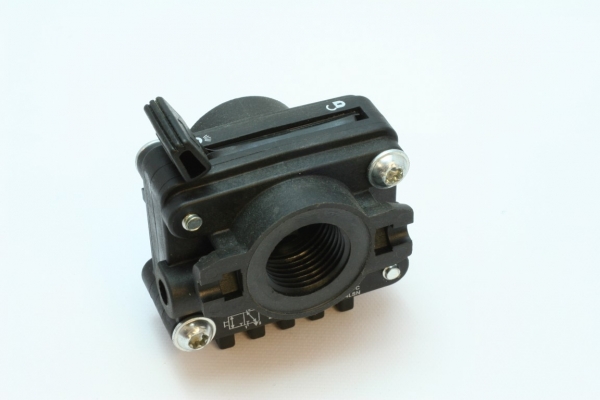 Druckluftabsperrhahn Zuleitung A4